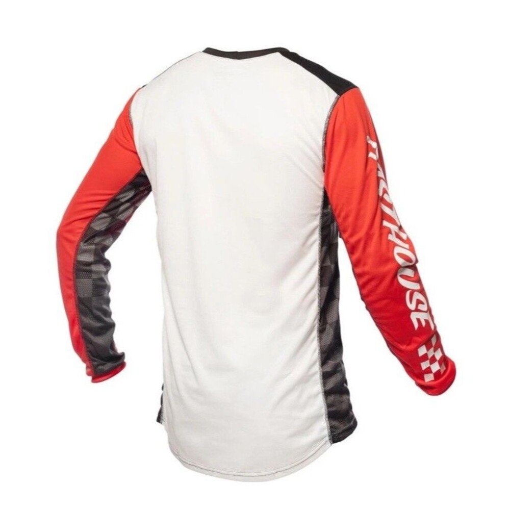 Grindhouse Fasthouse Omega Jersey Size 3X 2802-4113 Red White Blue Cycling - Picture 9 of 10